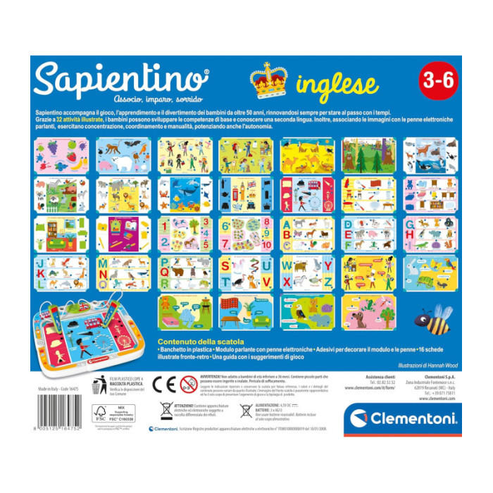 Sapientino Inglese Clementoni 16475