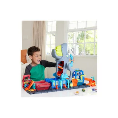 Hot Wheels 'Let's Race' Netflix Mega Squalo Autolavaggio HTN82