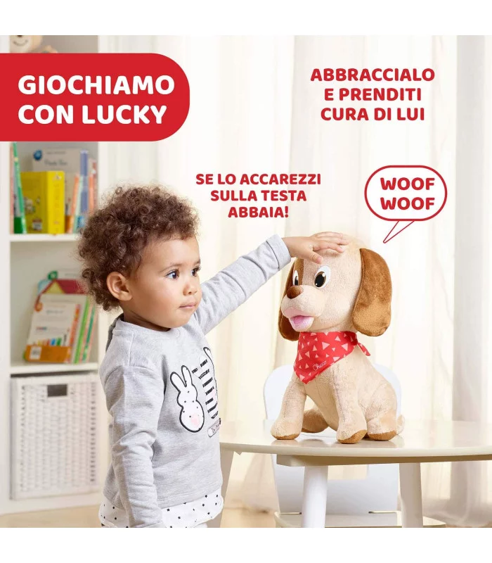 Il Cucciolo Raccontastorie Chicco Cane Peluche Parlante Lucky Il
