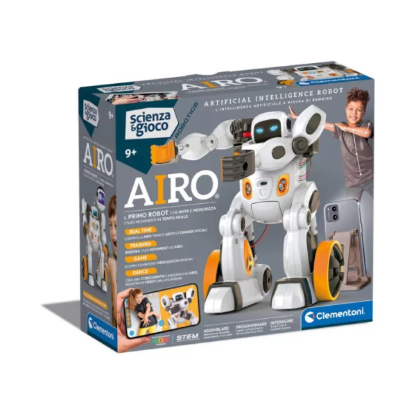 Robot Intelligenza Artificale AIRO Scienza e Gioco Robotics Clementoni 19317