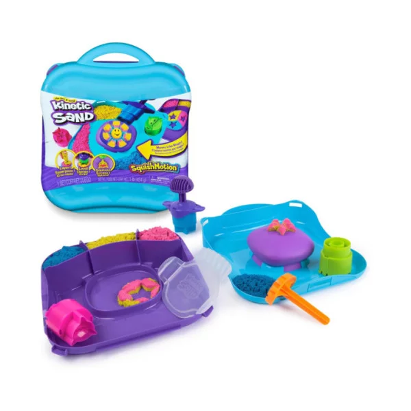 Kinetic Sand Set di Gioco Squish Motion