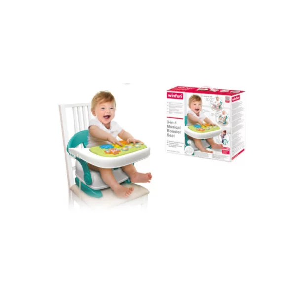 Seggiolone Portatile Musicale 3in1