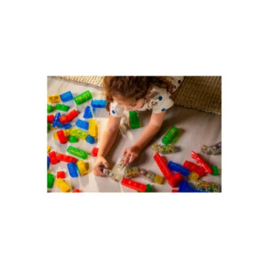 Jelly Blox Mattoncini Morbidi Creative KIT 20 pezzi di Goliath