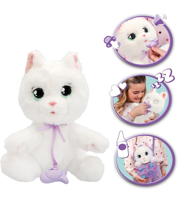 BABY PAWS Gatto Peluche Interattivo