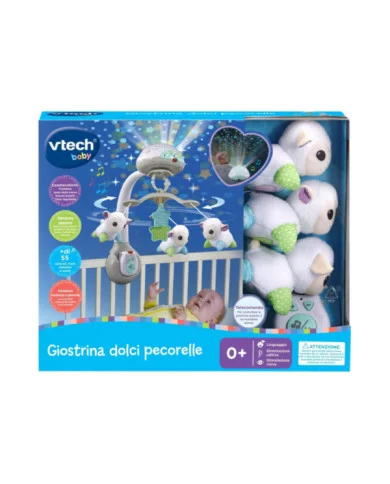Giostrina Dolci Pecorelle Proiettore Musicale con Telecomando Vtech