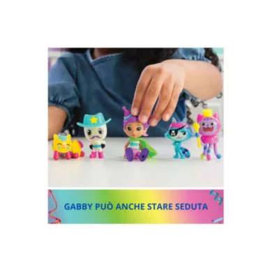 Gabby’s Dollhouse Set Deluxe con Personaggi a Tema Festa
