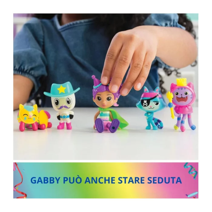 Gabby’s Dollhouse Set Deluxe con Personaggi a Tema Festa