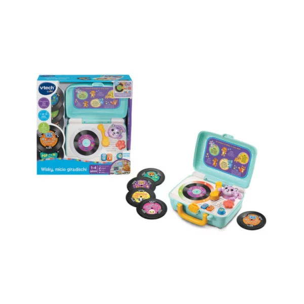 Wisky Mici Giradischi per Bambini VTech