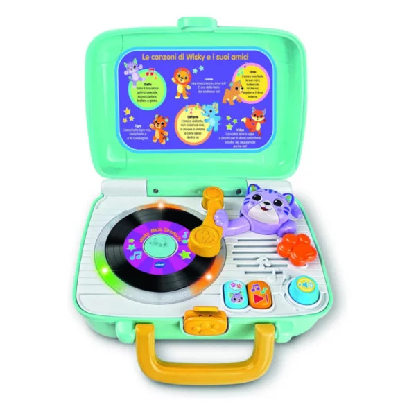 Wisky Mici Giradischi per Bambini VTech