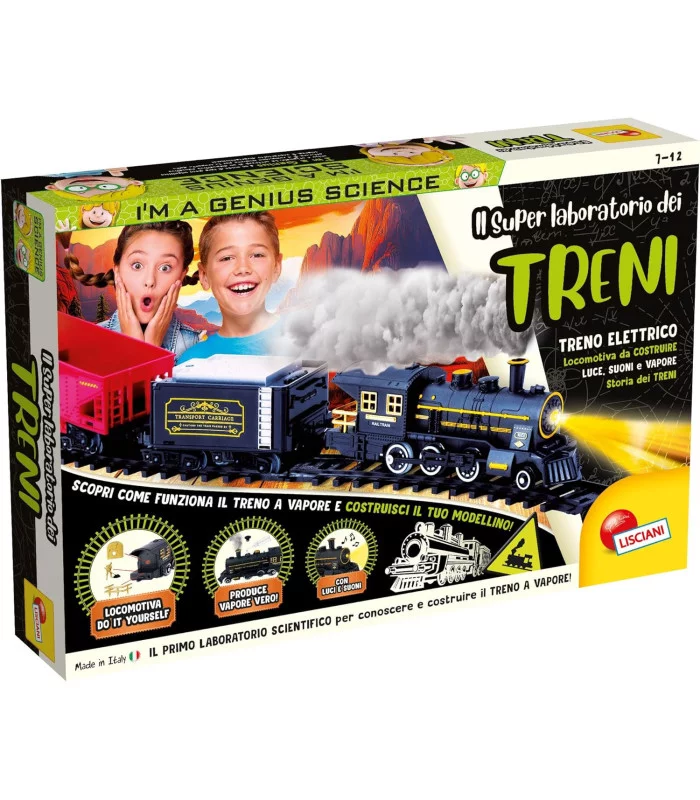 Il Super Laboratorio dei Treni I'm a Genius Lisciani Giochi