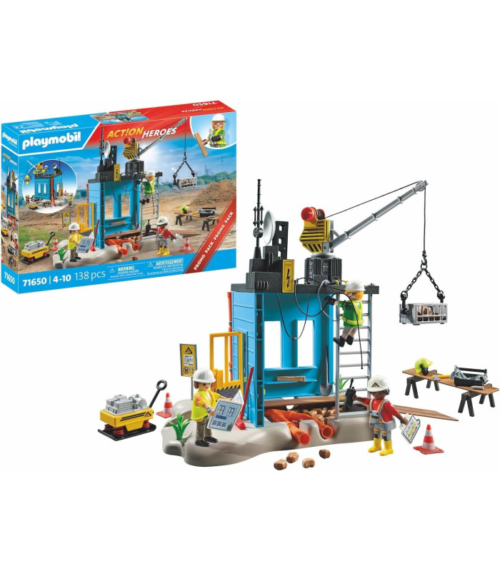 PLAYMOBIL Action Heroes Cantiere 71650