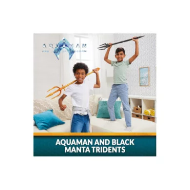 Set Tridenti Aquaman e Black Manta 89 cm Spin Master