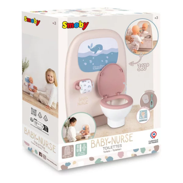 Baby Nurse Toilet Smoby  Bambola Non Inclusa