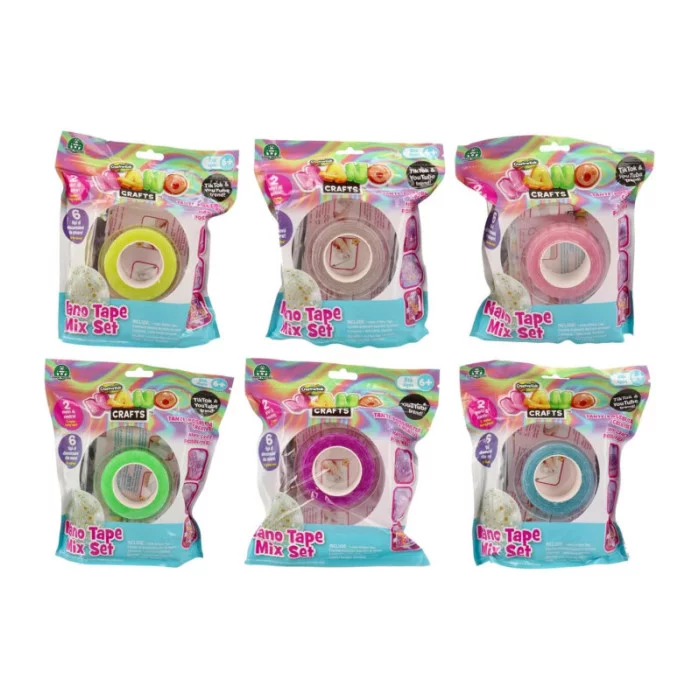 Nano Craft  Nastro Nano Tape Colorati Ideale per Principianti