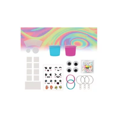 Nano Craft Kit Completo Nano Tape Slime e Portachiavi