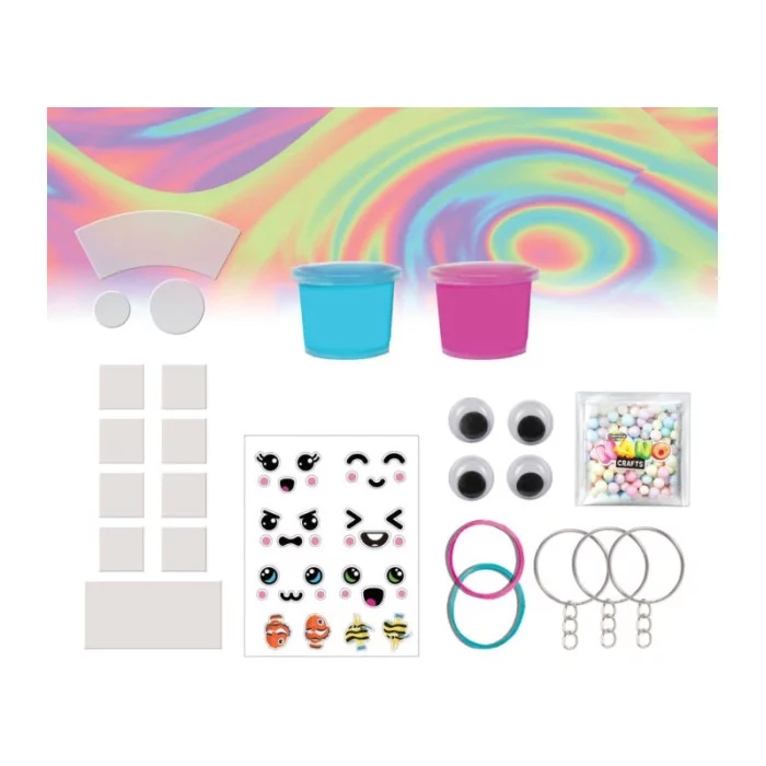 Nano Craft Kit Completo Nano Tape Slime e Portachiavi