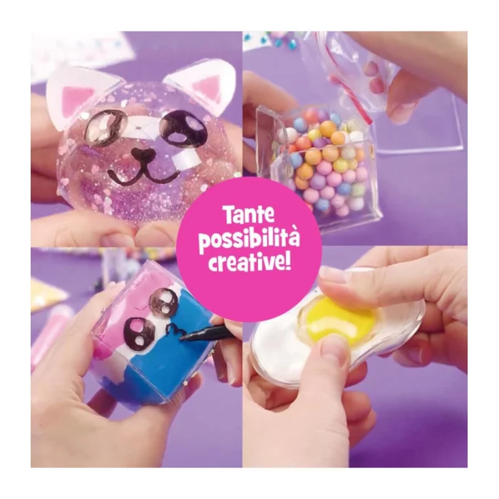 Nano Craft Kit Completo Nano Tape Slime e Portachiavi