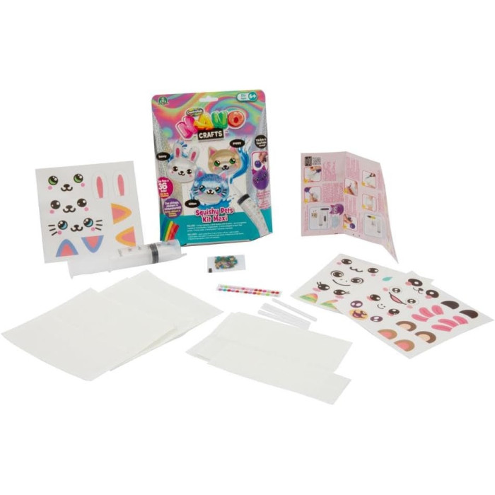 Nano Craft Kit Deluxe Creazione Bolle e Animali Squishy con Nano Tape