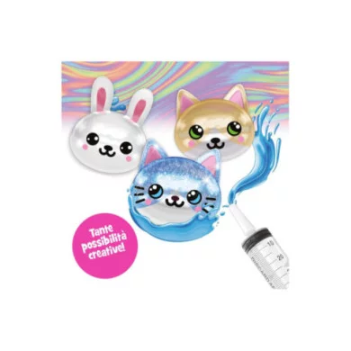 Nano Craft Kit Deluxe Creazione Bolle e Animali Squishy con Nano Tape
