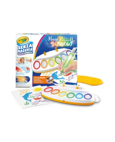 Color Wonder MagiPennello Luminoso Magic Light Brush CRAYOLA