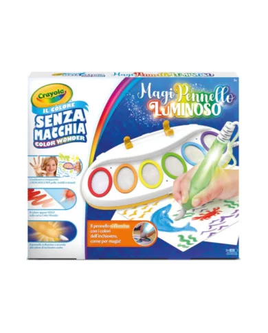 Color Wonder MagiPennello Luminoso Magic Light Brush CRAYOLA