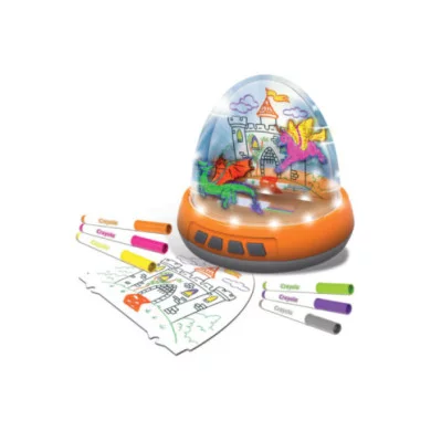 Sfera Luminosa Set Motorizzato con Luci e Movimento per Creare Disegni su Due Livelli CRAYOLA