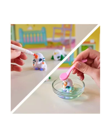 Washimals Pets Baby Pets Nursery Set con 5 Cuccioli