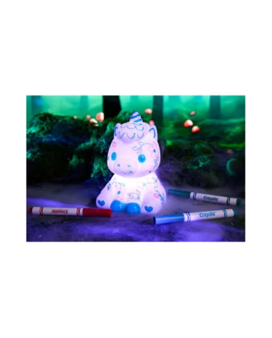 CRAYOLA Illumina: Unicorno, lavabile, luce notturna a forma di unicorno