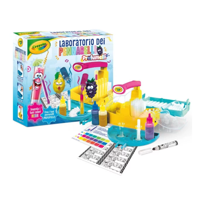 Laboratorio dei Pennarelli Profumelli Neon CRAYOLA