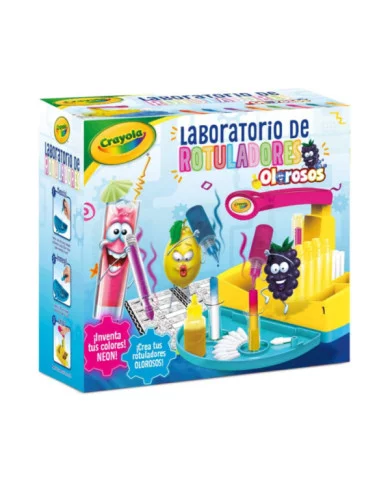 Laboratorio dei Pennarelli Profumelli Neon CRAYOLA