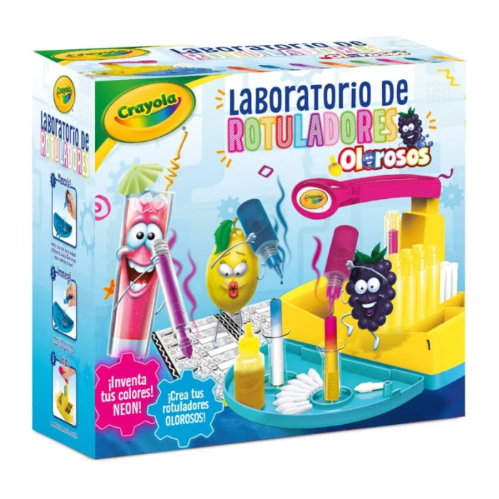 Laboratorio dei Pennarelli Profumelli Neon CRAYOLA