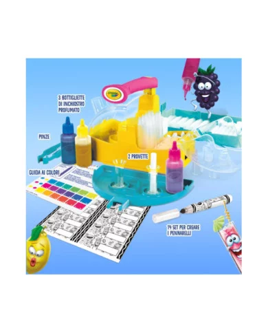 Laboratorio dei Pennarelli Profumelli Neon CRAYOLA