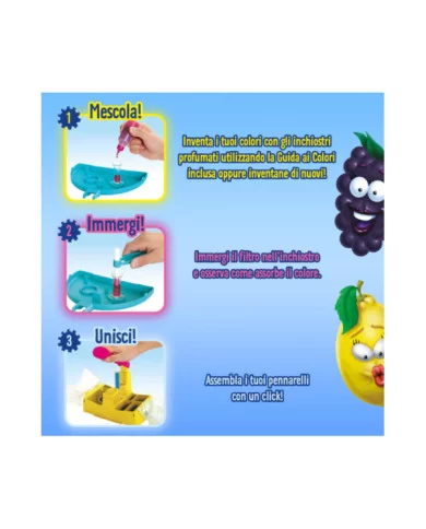 Laboratorio dei Pennarelli Profumelli Neon CRAYOLA