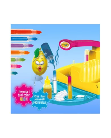 Laboratorio dei Pennarelli Profumelli Neon CRAYOLA