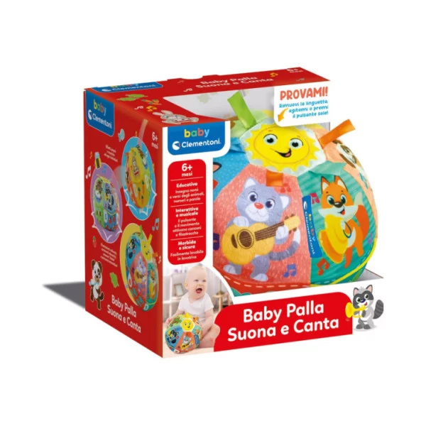 Baby Palla Suona e Canta Clementoni 17983