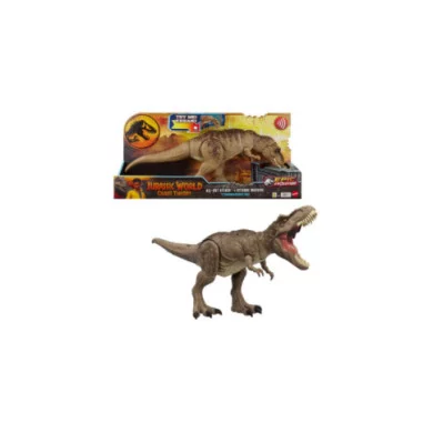 Jurassic World T-Rex Attacco Selvaggio Tirannosauro Interattivo HXF53