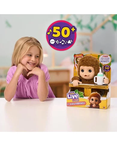 Live Pets Mango la Scimmietta Interattiva