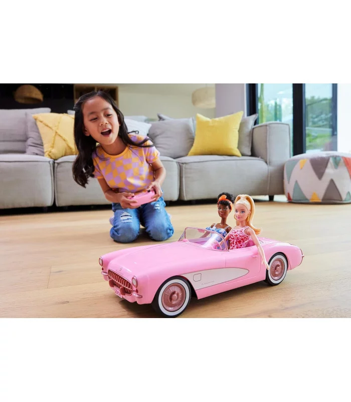 Auto telecomandata a batteria di Barbie The Movie Hot Wheels RC