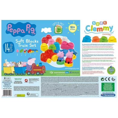 Playset Peppa Pig Soft Clemmy Clementoni 17249