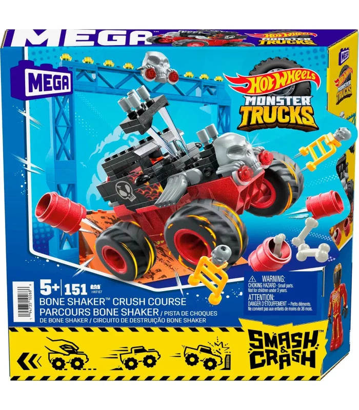 Wheels Track Pista Hot Wheels Scontri Estremi MEGA Hot Wheels Bone