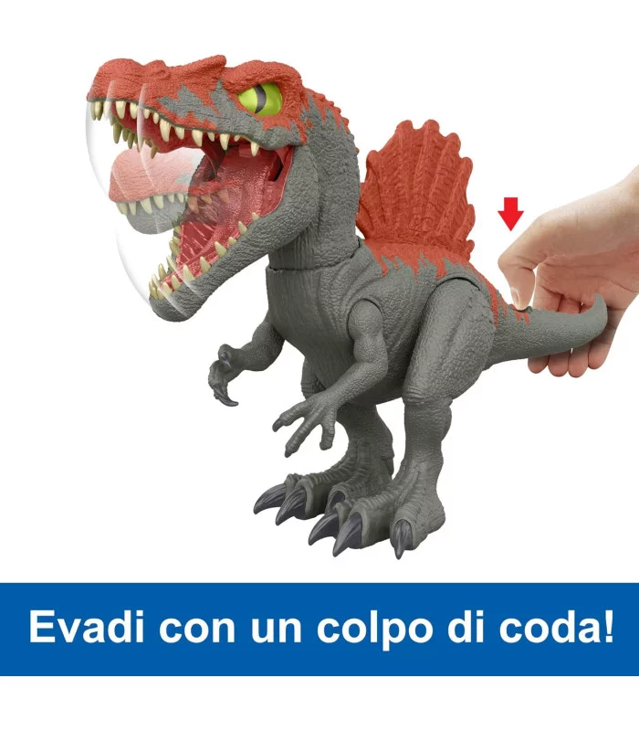 Jurassic World Crushivores Spinosauro Cage Crasher HTP71