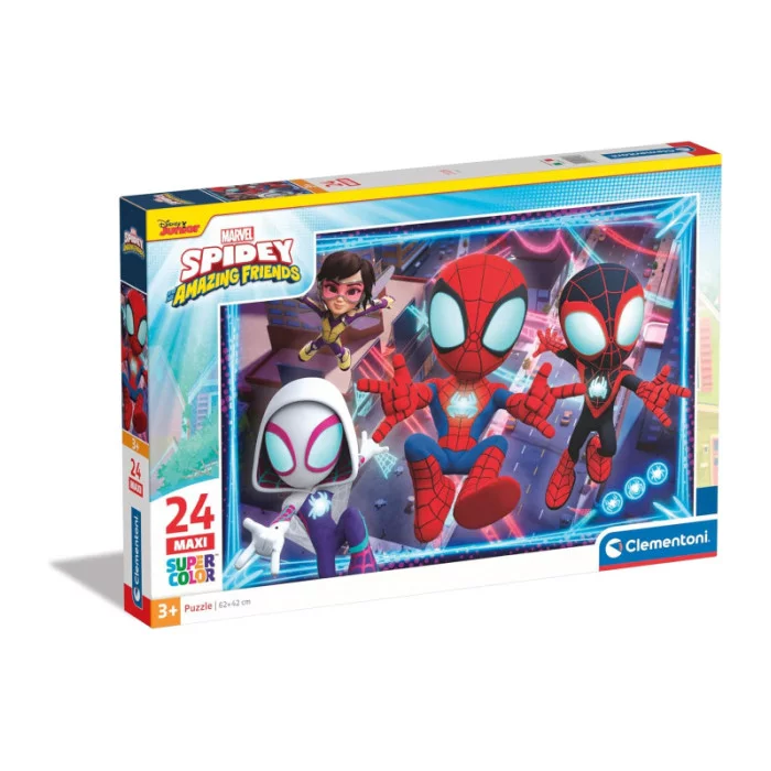 Marvel Spidey Maxi-Bodenpuzzle 35 Teile - 70x50cm Für Kinder Ab 3 Jahren Von Lisciani