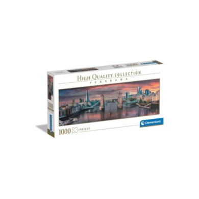 Puzzle 1000 Pezzi Panorama Sulle Sponde del Tamigi Clementoni 39837