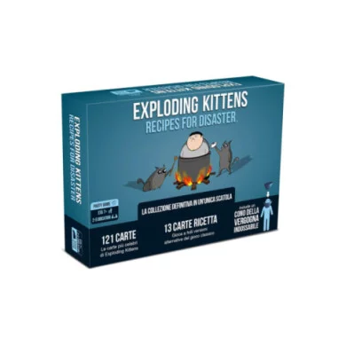 Gioco da Tavolo Exploding Kittens: Recipes for Disaster