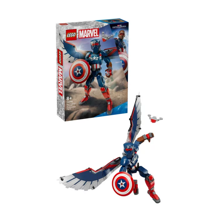 Capitan America Super Eroi Lego LEGO Marvel 76296 Nuovo