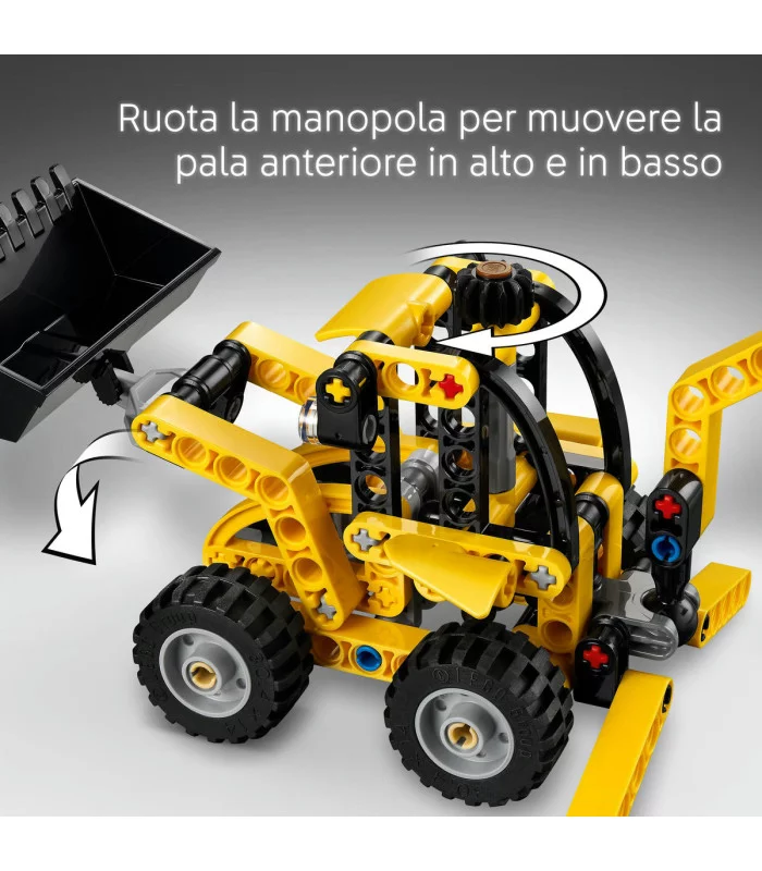 LEGO Technic Scavatrice a Cucchiaia Rovescia, Giochi per Bambini