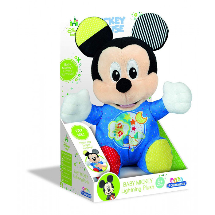 Baby Mickey Peluche Luminoso Clementoni 17206