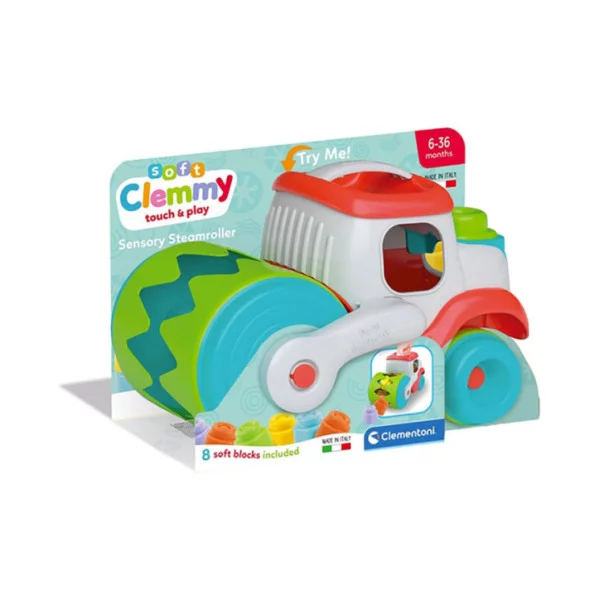 Clemmy Rullo Sensoriale Mangia Mattoncini Clementoni 17495