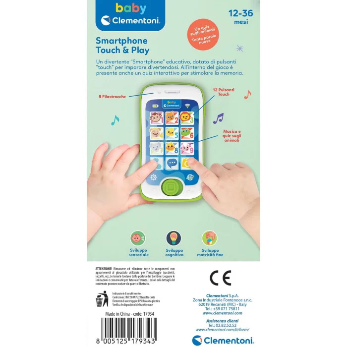 Smartphone Touch & Play Clementoni 14969