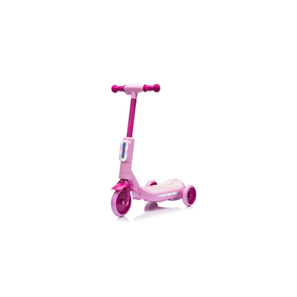 Monopattino Elettrico per Bambini Rosa Deluxe con Protezioni